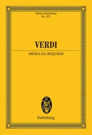 Verdi: Messa da Requiem (Study Score) published by Eulenburg